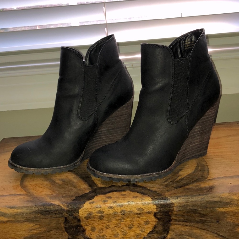 Wedge Booties